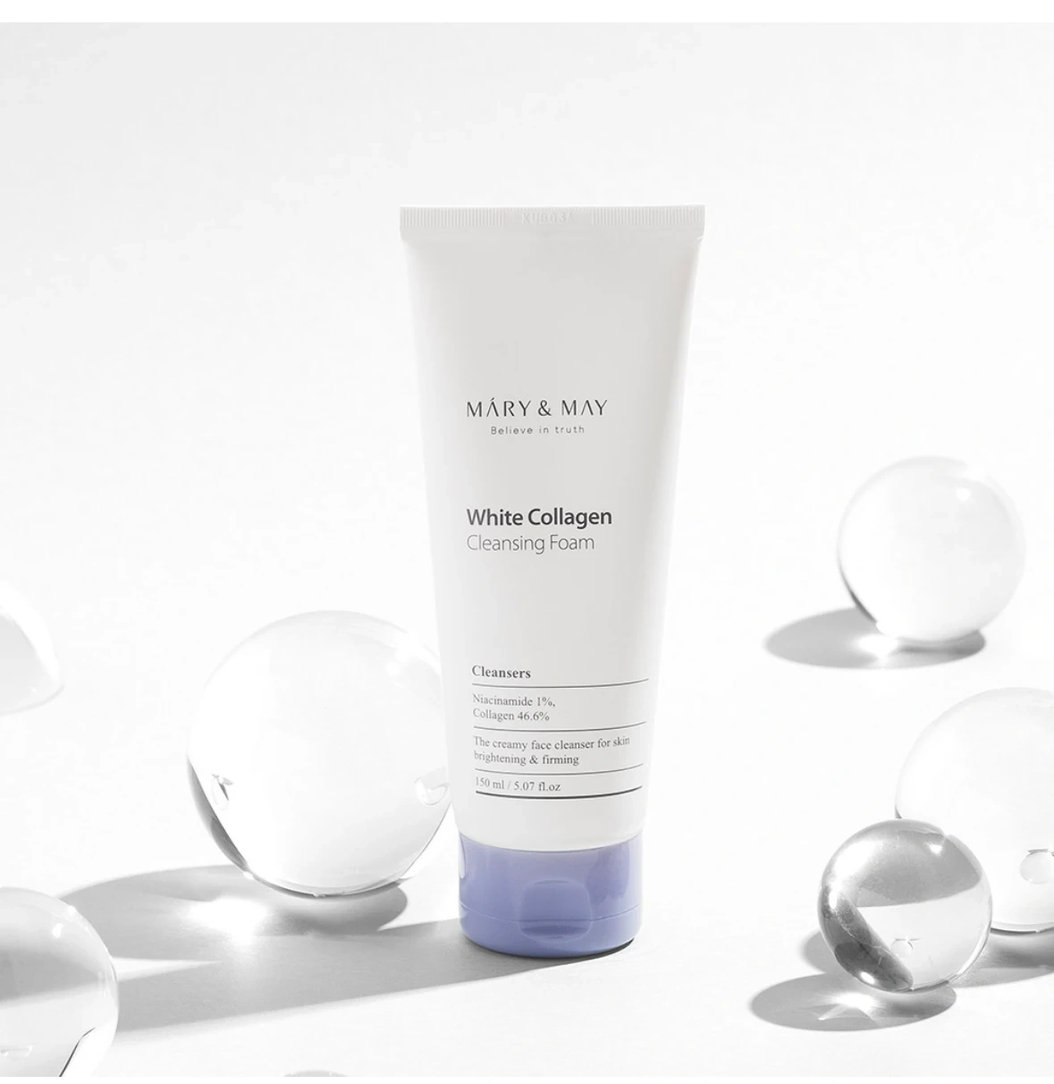 White Collagen Cleansing Foam